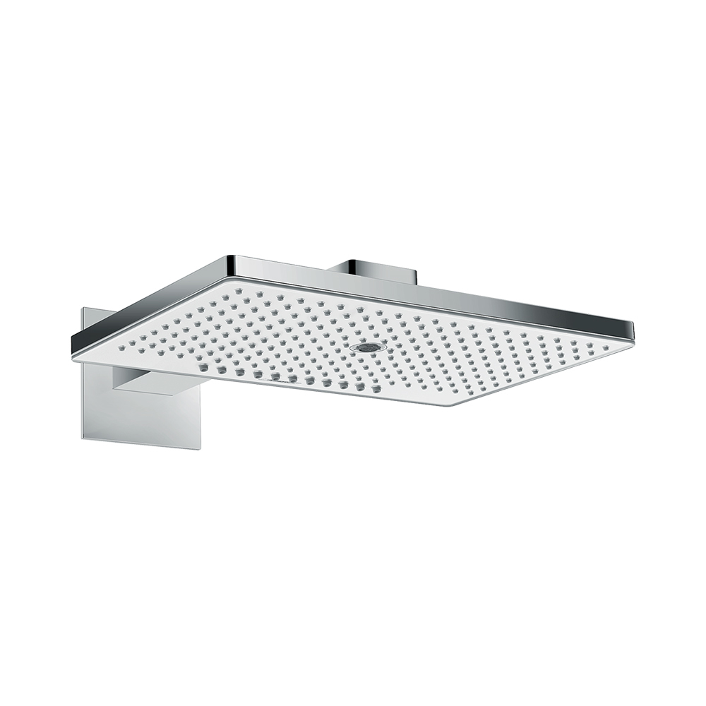 Верхний душ Hansgrohe Rainmaker Select 460 3jet с держателем, белый/хром