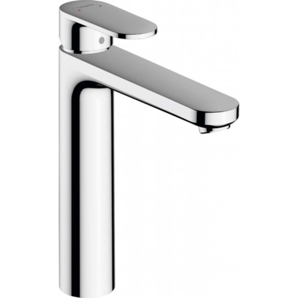 Смеситель для раковины Hansgrohe Vernis Blend 190, со сливным гарнитуром, хром