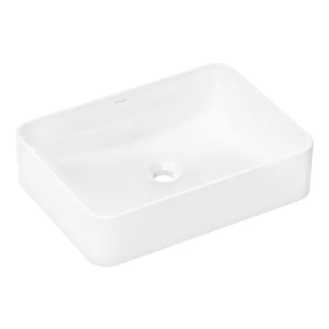 Раковина накладная Hansgrohe Xuniva Q 550x400x130, белый