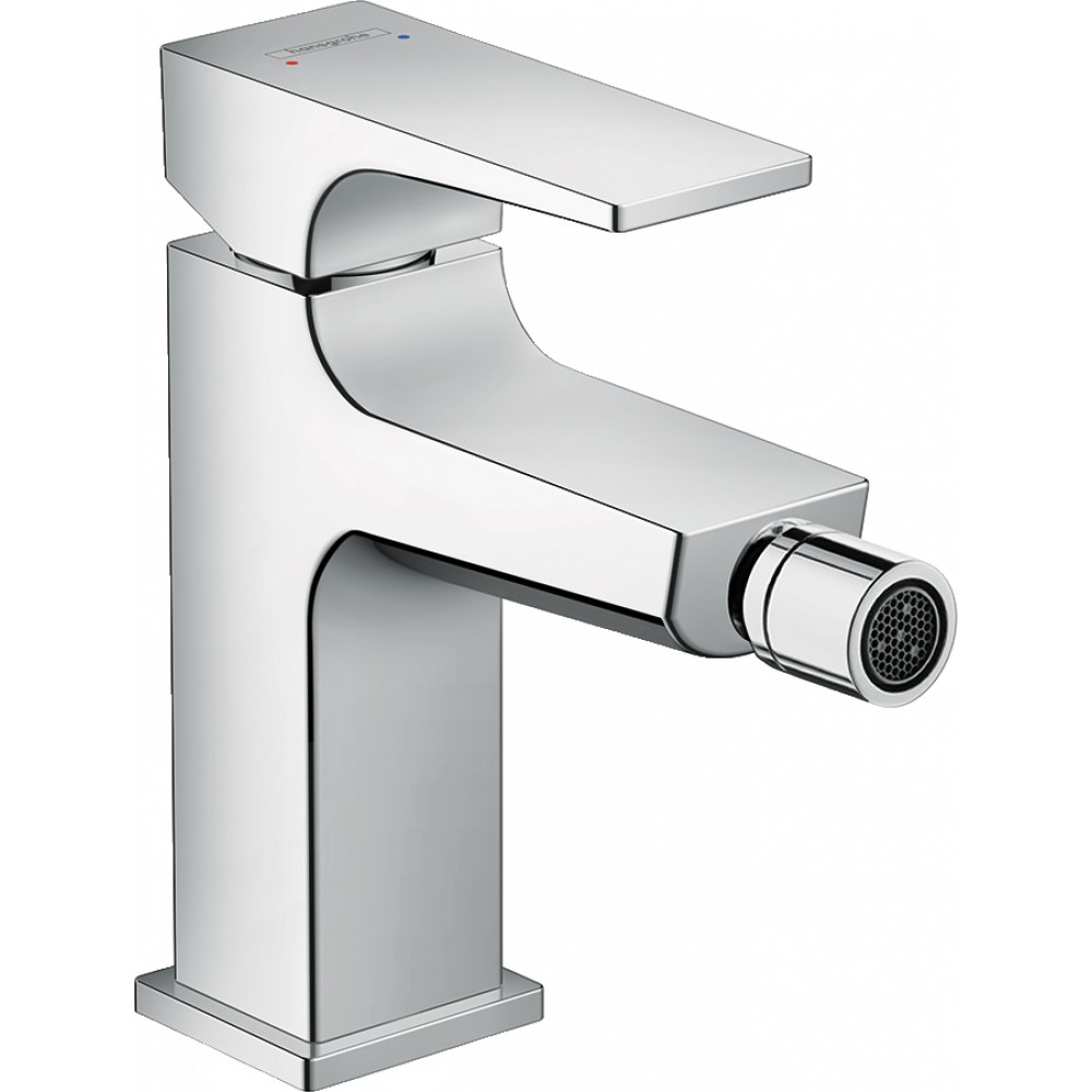 Смеситель Hansgrohe Metropol для биде с донным клапаном Push-Open, хром