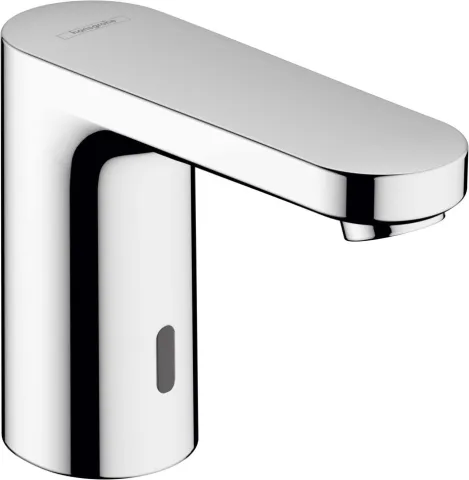 Сенсорный смеситель для раковины, питание от батареи Hansgrohe Vernis Blend, хром