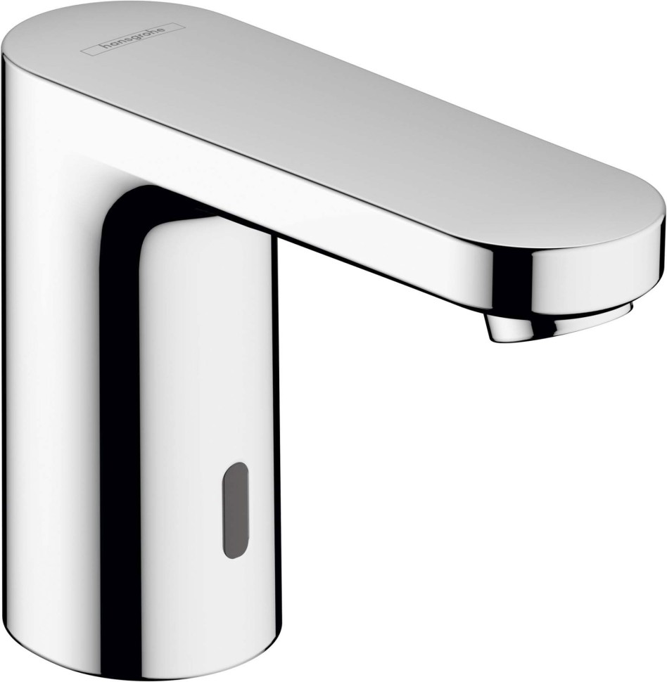 Сенсорный смеситель для раковины, питание от батареи Hansgrohe Vernis Blend, хром