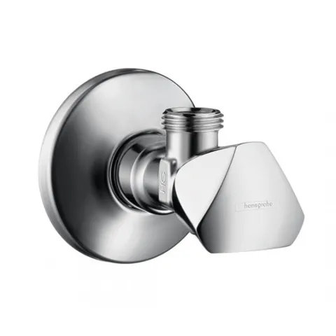 Вентиль угловой Hansgrohe E, хром