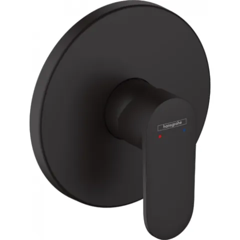 Смеситель для душа Vernis Blend Hansgrohe, чёрный матовый