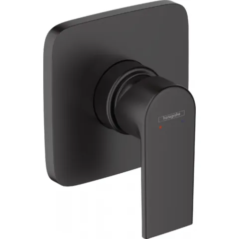 Смеситель для душа однорычажный Hansgrohe Vernis Shape, чёрный матовый