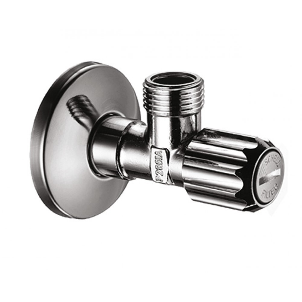 Вентиль угловой Hansgrohe с микрофильтром, хром
