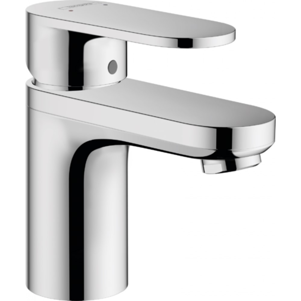 Смеситель для раковины 100, со сливным гарнитуром, цинк Hansgrohe Vernis Blend, хром