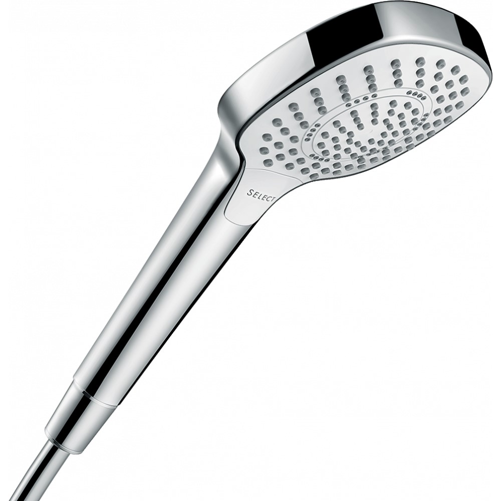 Ручной душ Hansgrohe Croma 110 Select Е Multi HS, белый/хром