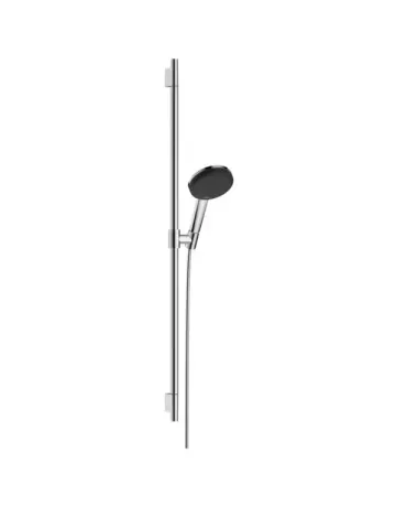 Душевой набор Hansgrohe Raindance Alive Select S 125 3jet EcoSmart со штангой Unica S Puro 90 см, хром