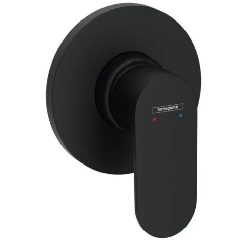 Смеситель для душа Hansgrohe Rebris S, скрытого монтажа, чёрный матовый