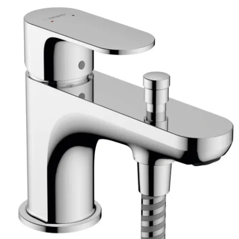 Смеситель для ванны и душа Hansgrohe Rebris S Monotrou, 2 режима расхода воды, хром