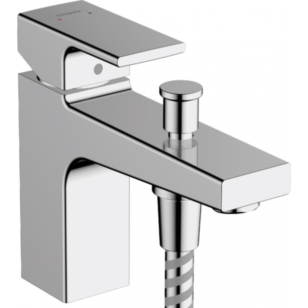 Смеситель для ванны и душа Monotrou, с 2 уровнями расхода воды Hansgrohe Vernis Shape, хром