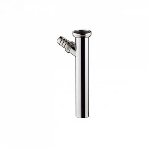 Патрубок для подключения стиральной машины Hansgrohe, хром