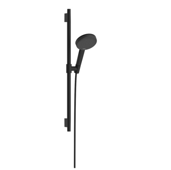 Душевой гарнитур Hansgrohe Alive Raindance S EcoSmart, чёрный матовый
