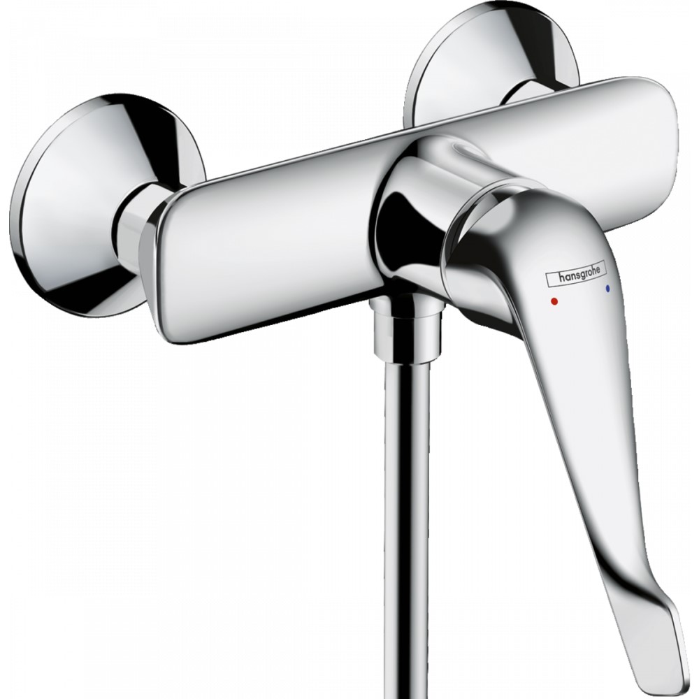 Смеситель для душа Hansgrohe Novus, однорычажный, с длинной рукояткой, ВМ, хром