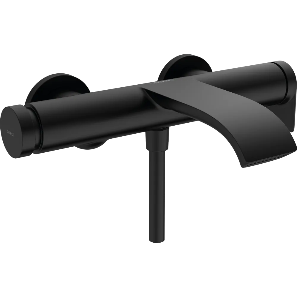 Смеситель для ванны Hansgrohe Vivenis, чёрный матовый