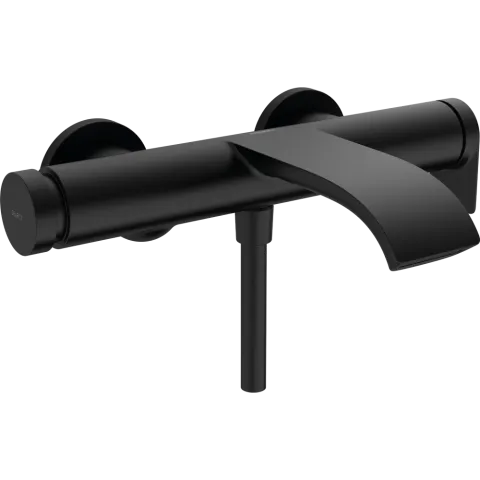 Смеситель для ванны Hansgrohe Vivenis, чёрный матовый