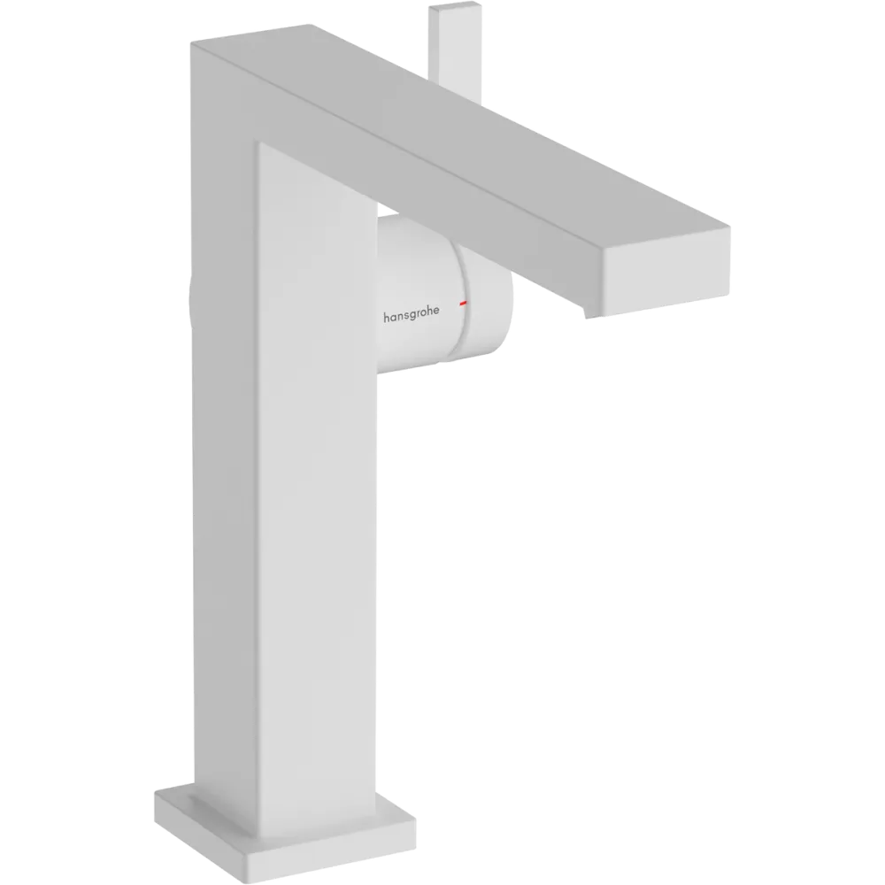 Смеситель для раковины Hansgrohe Tecturis E 150 Fine CoolStart, EcoSmart+, с донным клапаном Push-Open, чёрный матовый