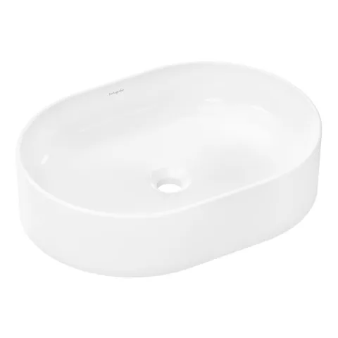 Раковина накладная Hansgrohe Xuniva U 550x400x130, белый