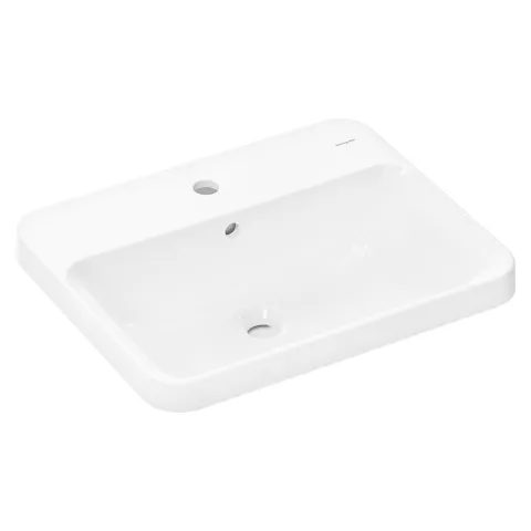 Раковина накладная Hansgrohe Xuniva Q 550x450x175, белый