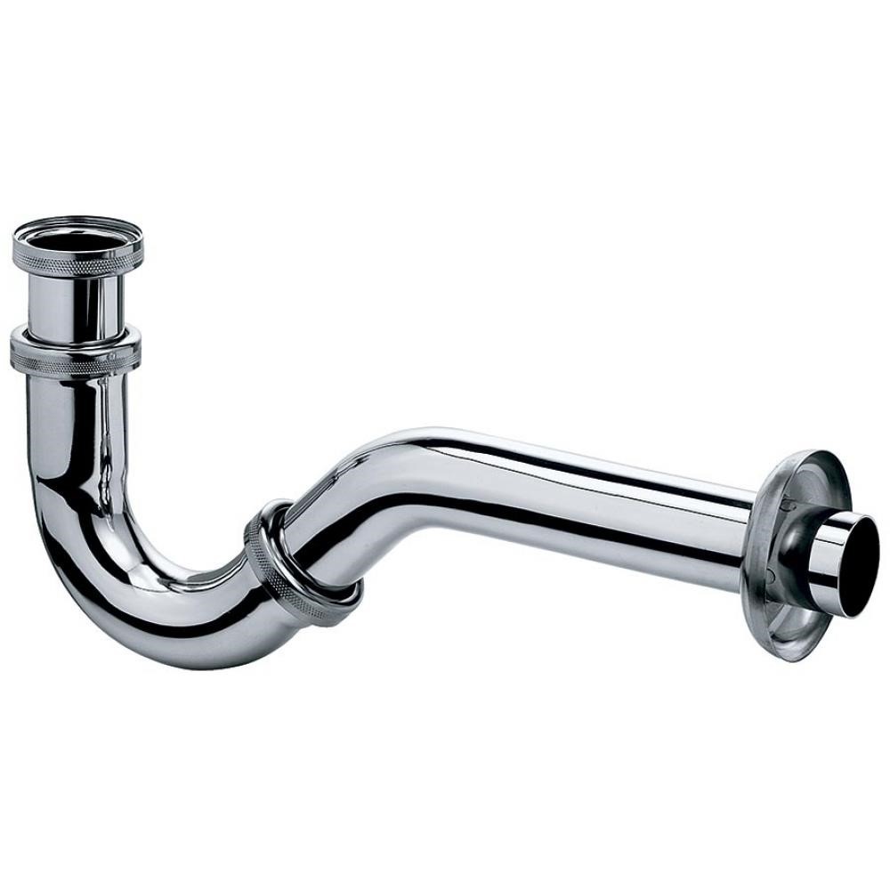 Сифон для биде Hansgrohe трубчатый, хром