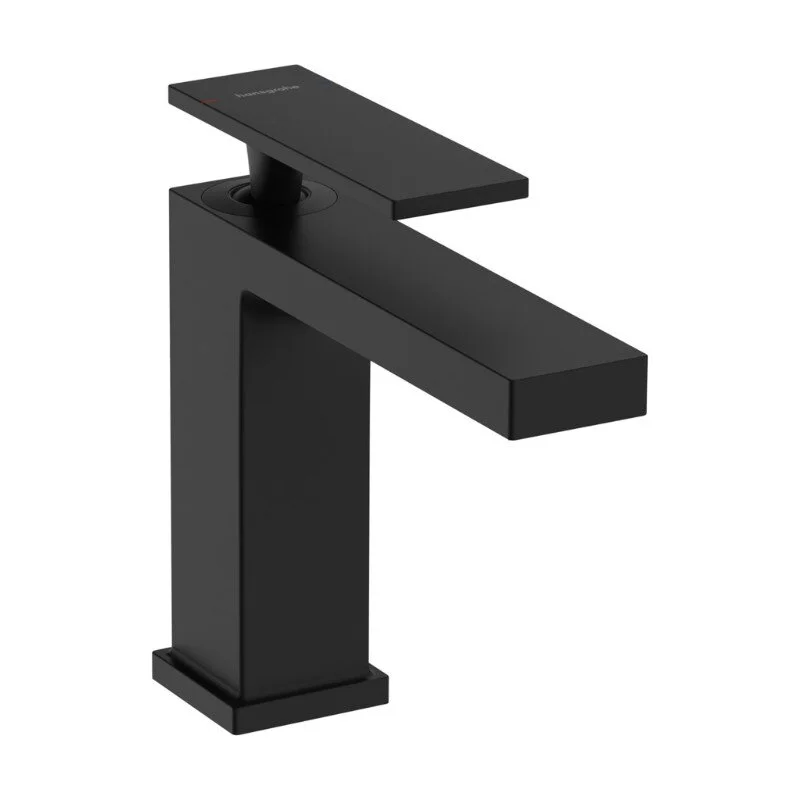 Смеситель для раковины Hansgrohe Tecturis E, чёрный матовый