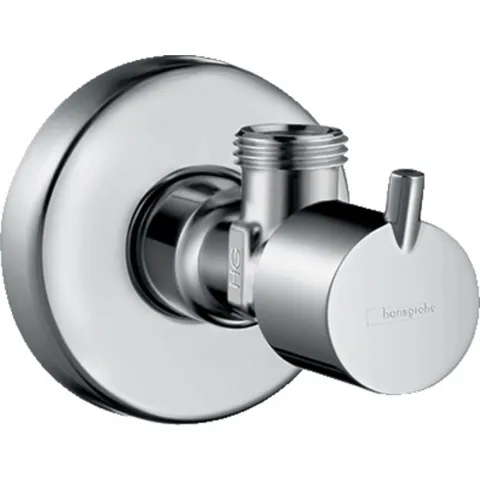 Вентиль угловой Hansgrohe S, хром