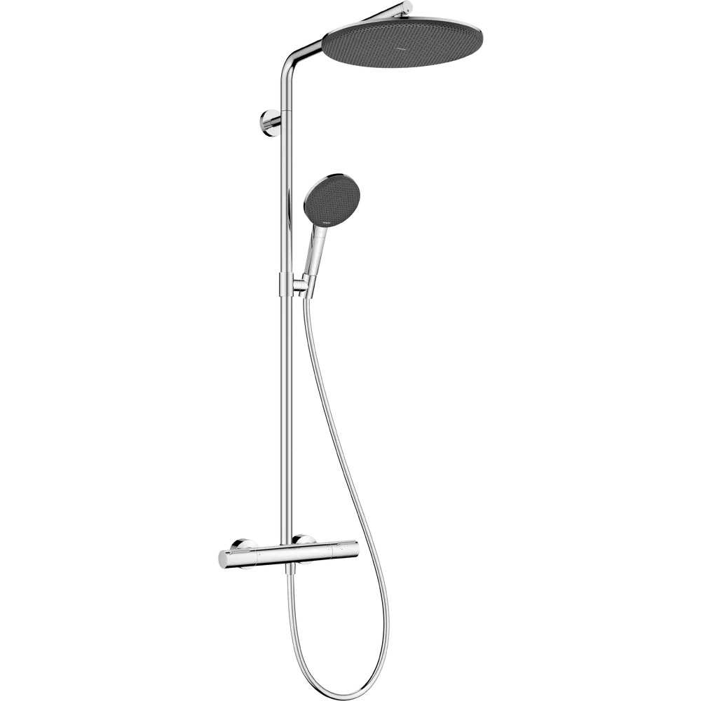 Душевая система Hansgrohe Raindance Alive S Puro Showerpipe 300 1jet с Ecostat Element, хром