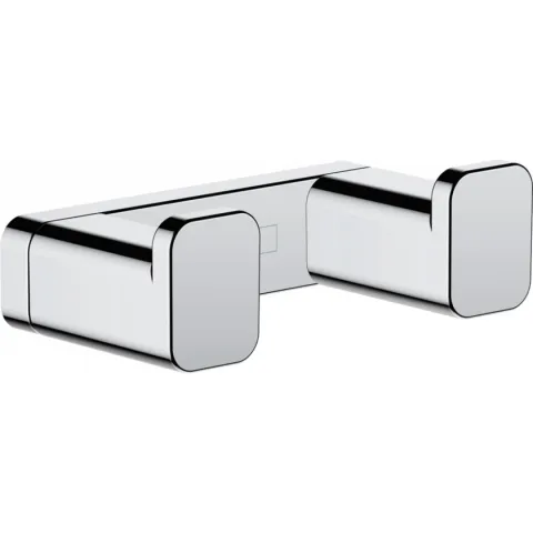 Двойной крючок AddStoris Hansgrohe, хром