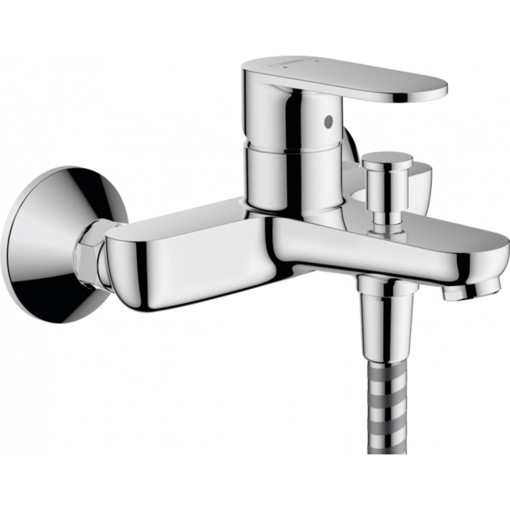 Смеситель для ванны и душа Monotrou, 2 уровня расхода воды Hansgrohe Vernis Blend, хром